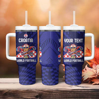 World Football Croatia 2026 Personalized Tumbler With Handle Mala Zemlja Veliki Snovi