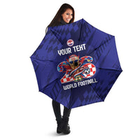 World Football Croatia 2026 Personalized Umbrella Mala Zemlja Veliki Snovi