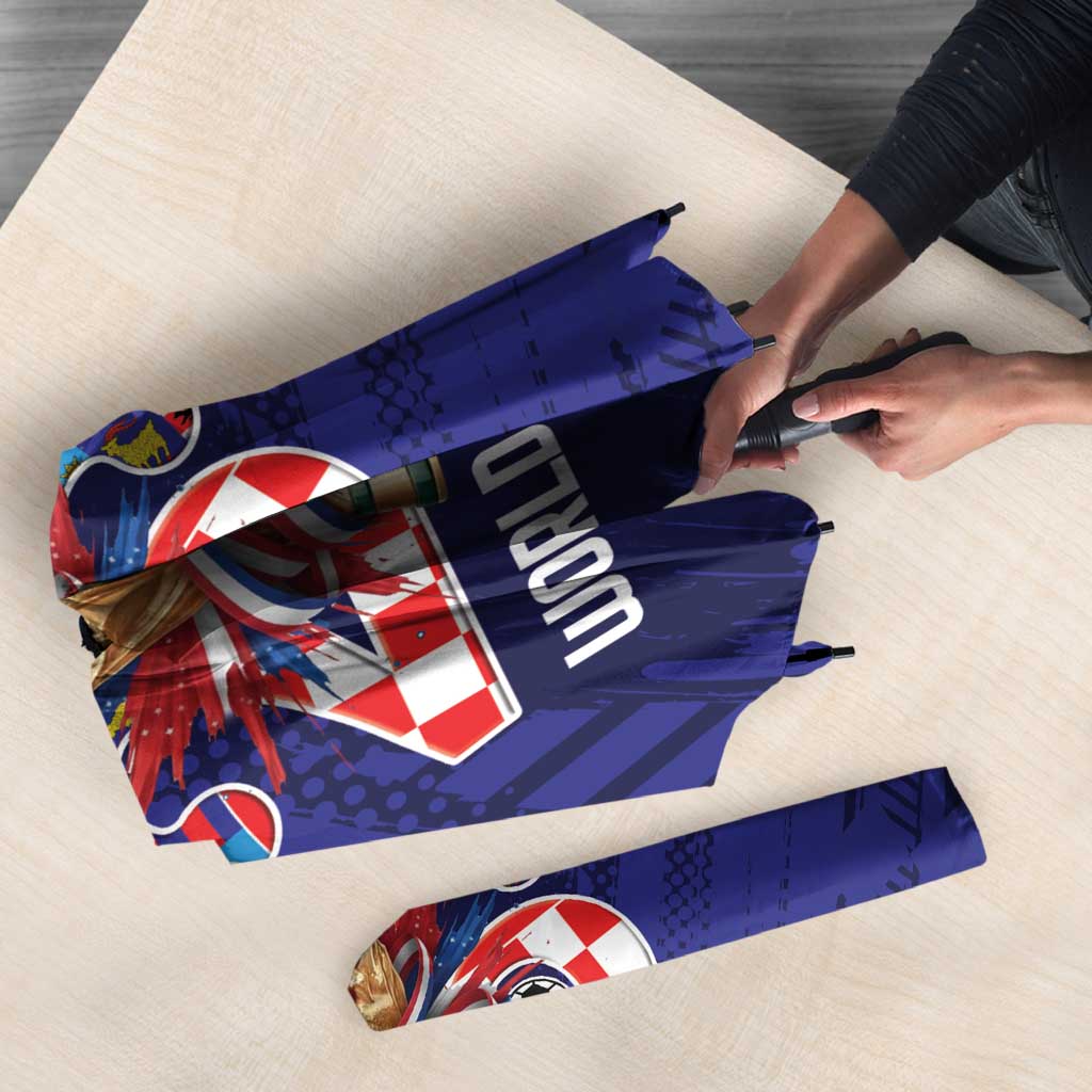 World Football Croatia 2026 Personalized Umbrella Mala Zemlja Veliki Snovi