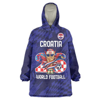 World Football Croatia 2026 Personalized Wearable Blanket Hoodie Mala Zemlja Veliki Snovi