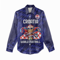 World Football Croatia 2026 Personalized Women Casual Shirt Mala Zemlja Veliki Snovi