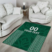 Custom Ireland Rugby Area Rug Come On Shamrock