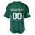 Custom Ireland Rugby Baseball Jersey Come On Shamrock