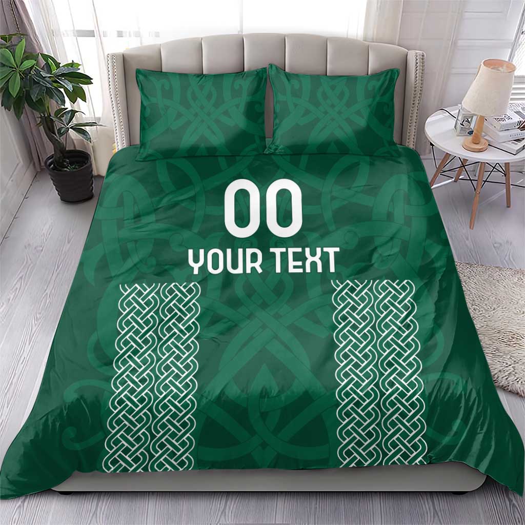 Custom Ireland Rugby Bedding Set Come On Shamrock