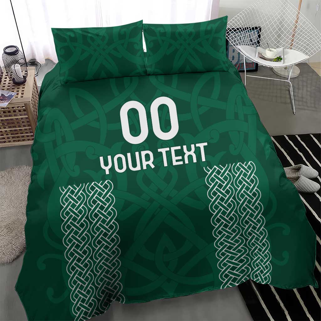 Custom Ireland Rugby Bedding Set Come On Shamrock