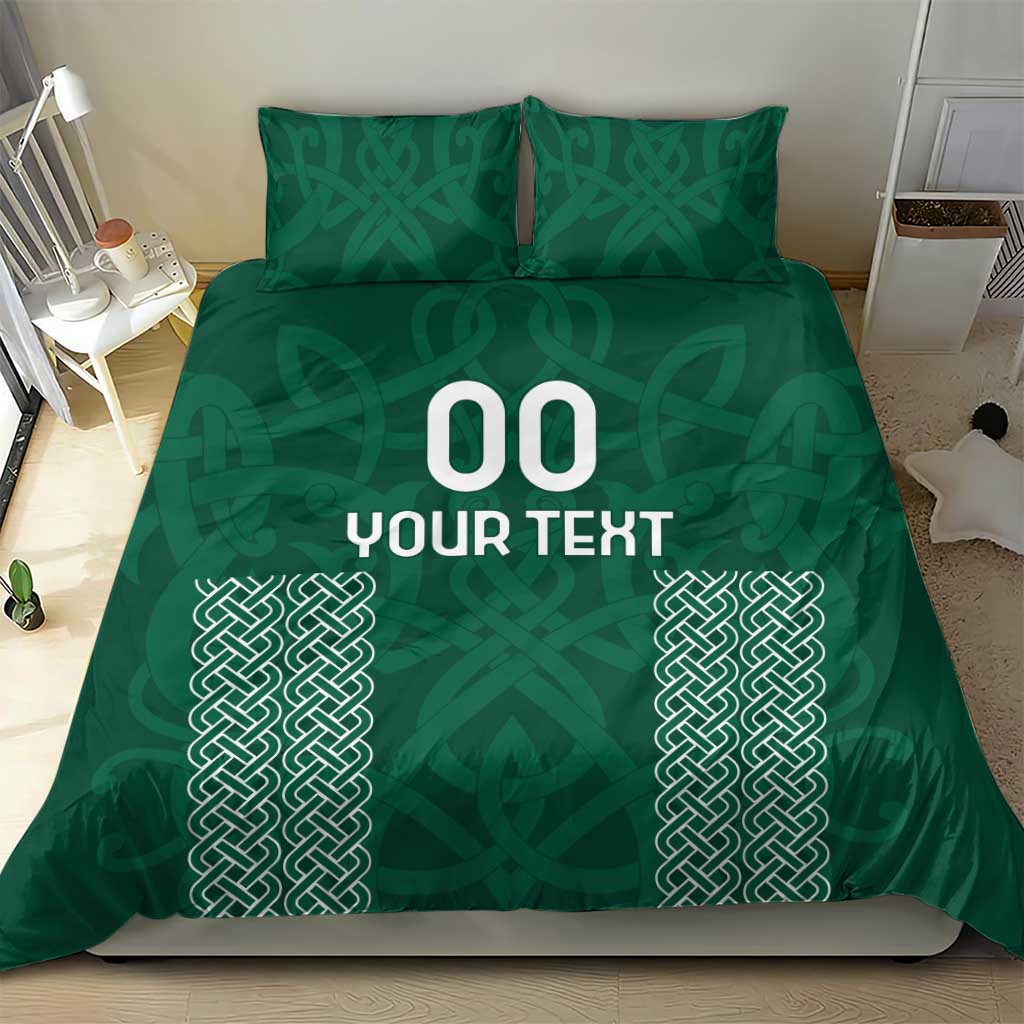 Custom Ireland Rugby Bedding Set Come On Shamrock