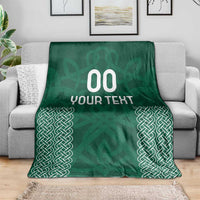 Custom Ireland Rugby Blanket Come On Shamrock