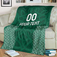 Custom Ireland Rugby Blanket Come On Shamrock