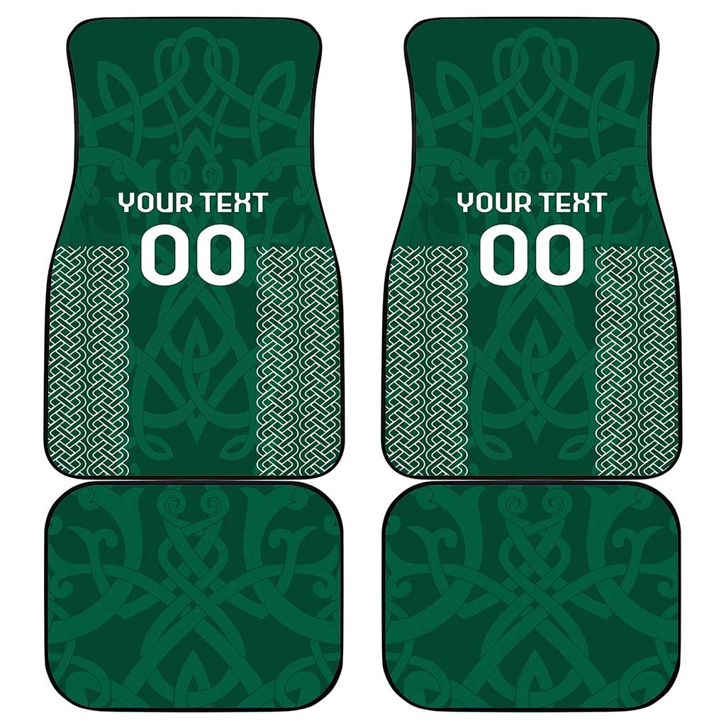 Custom Ireland Rugby Car Mats Come On Shamrock