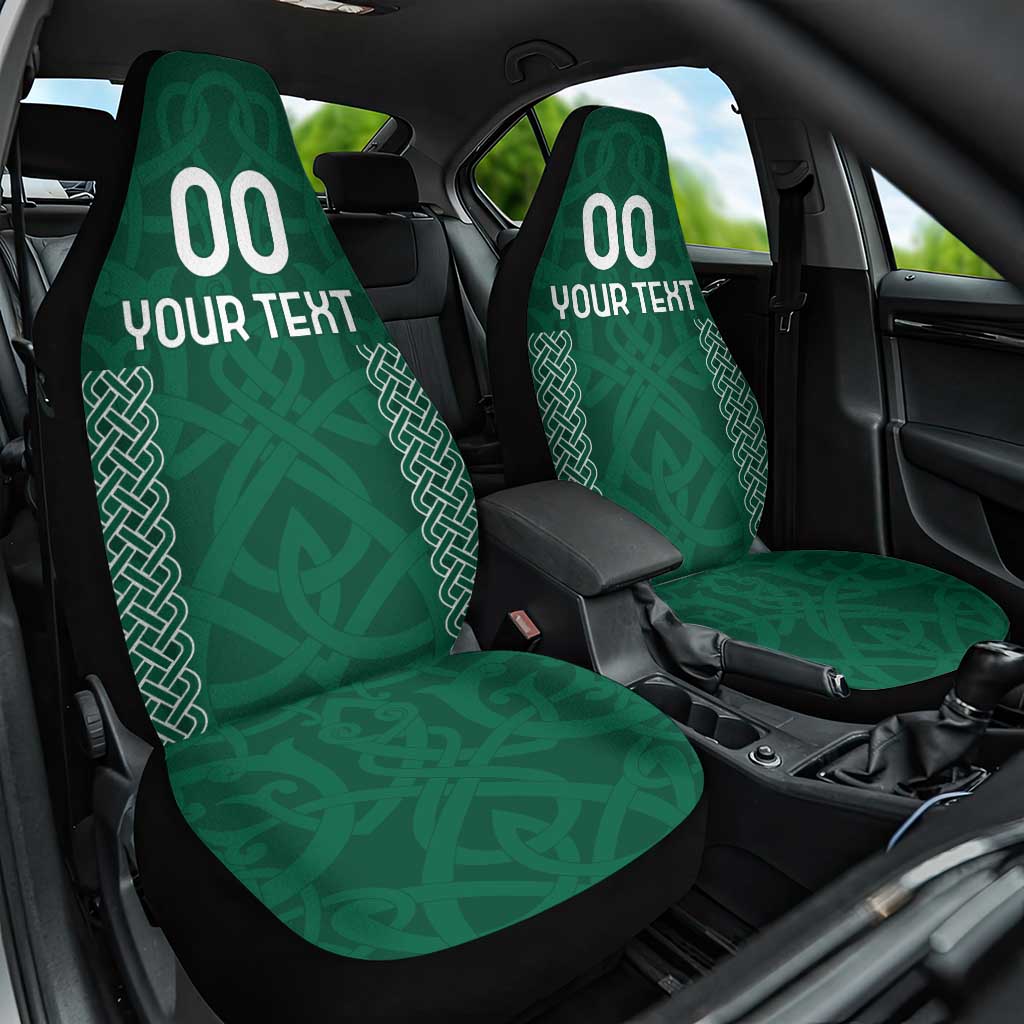 Custom Ireland Rugby Car Seat Cover Come On Shamrock
