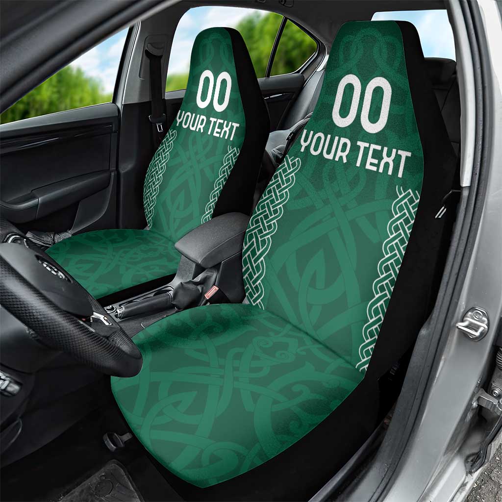 Custom Ireland Rugby Car Seat Cover Come On Shamrock