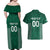 Custom Ireland Rugby Couples Matching Off Shoulder Maxi Dress and Hawaiian Shirt Come On Shamrock