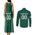 Custom Ireland Rugby Couples Matching Tank Maxi Dress and Long Sleeve Button Shirt Come On Shamrock