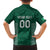 Custom Ireland Rugby Family Matching Off The Shoulder Long Sleeve Dress and Hawaiian Shirt Come On Shamrock