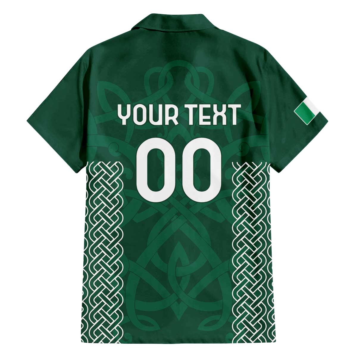 Custom Ireland Rugby Family Matching Off The Shoulder Long Sleeve Dress and Hawaiian Shirt Come On Shamrock