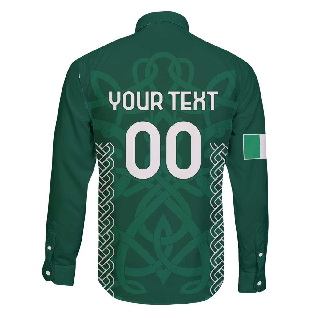 Custom Ireland Rugby Family Matching Puletasi and Hawaiian Shirt Come On Shamrock