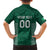 Custom Ireland Rugby Family Matching Short Sleeve Bodycon Dress and Hawaiian Shirt Come On Shamrock
