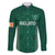 Custom Ireland Rugby Family Matching Short Sleeve Bodycon Dress and Hawaiian Shirt Come On Shamrock