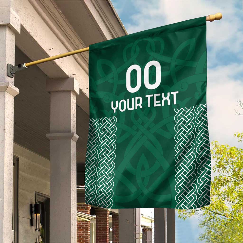 Custom Ireland Rugby Garden Flag Come On Shamrock