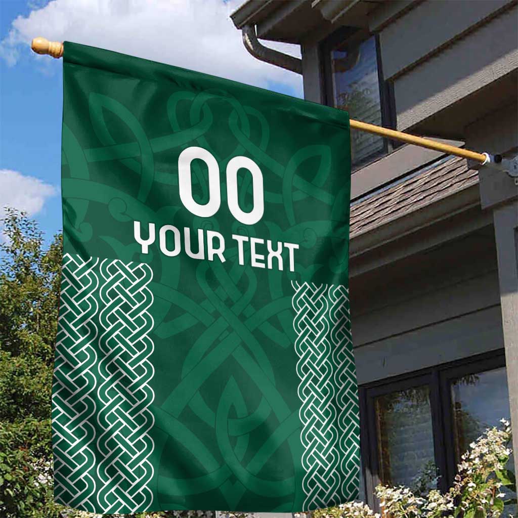 Custom Ireland Rugby Garden Flag Come On Shamrock