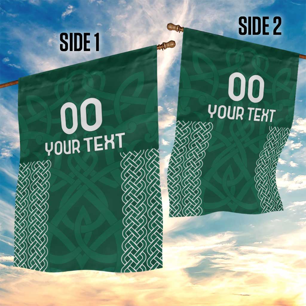 Custom Ireland Rugby Garden Flag Come On Shamrock