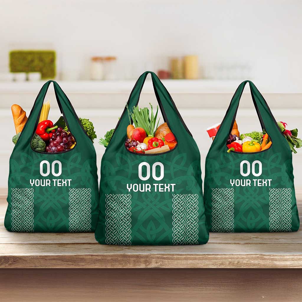 Custom Ireland Rugby Grocery Bag Come On Shamrock