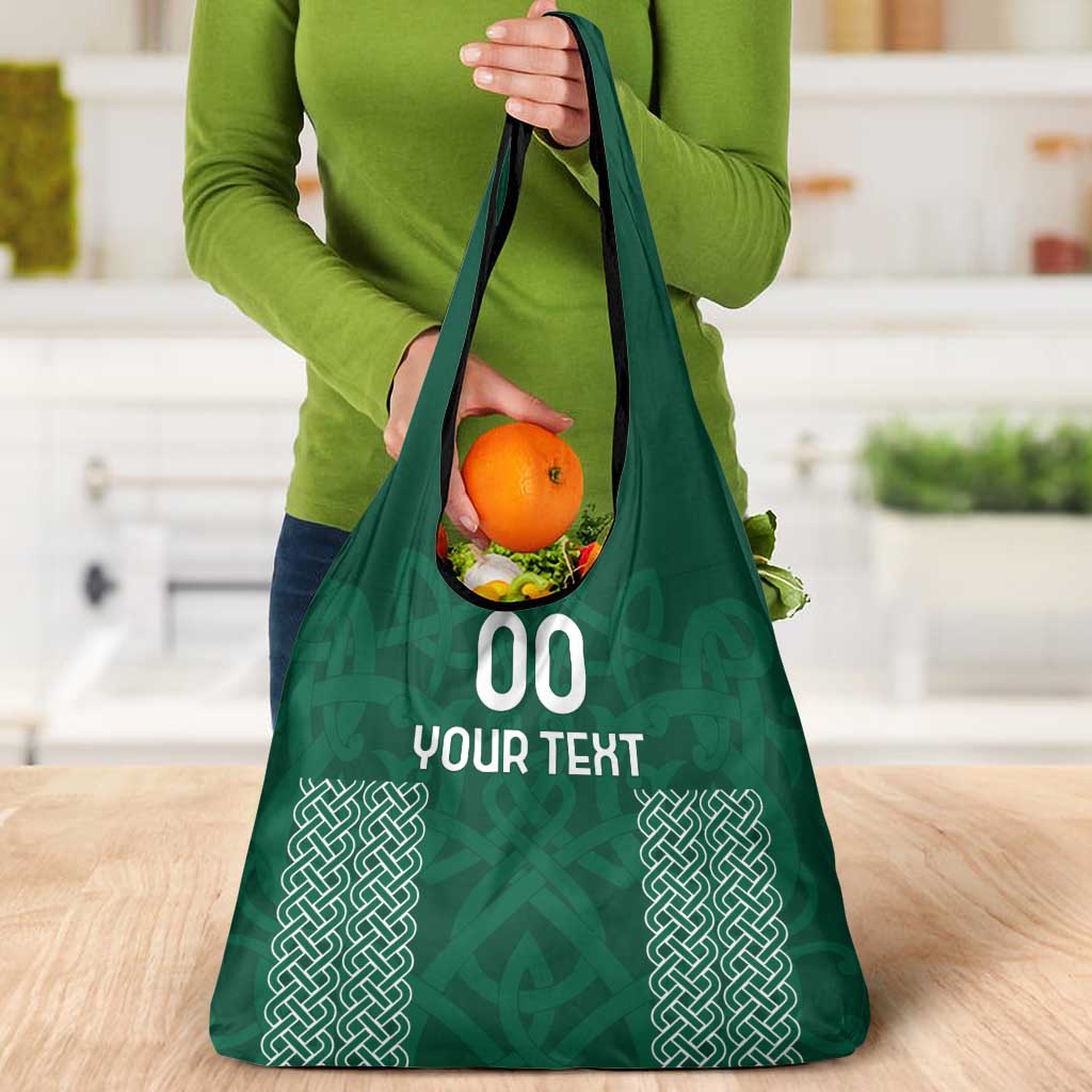 Custom Ireland Rugby Grocery Bag Come On Shamrock