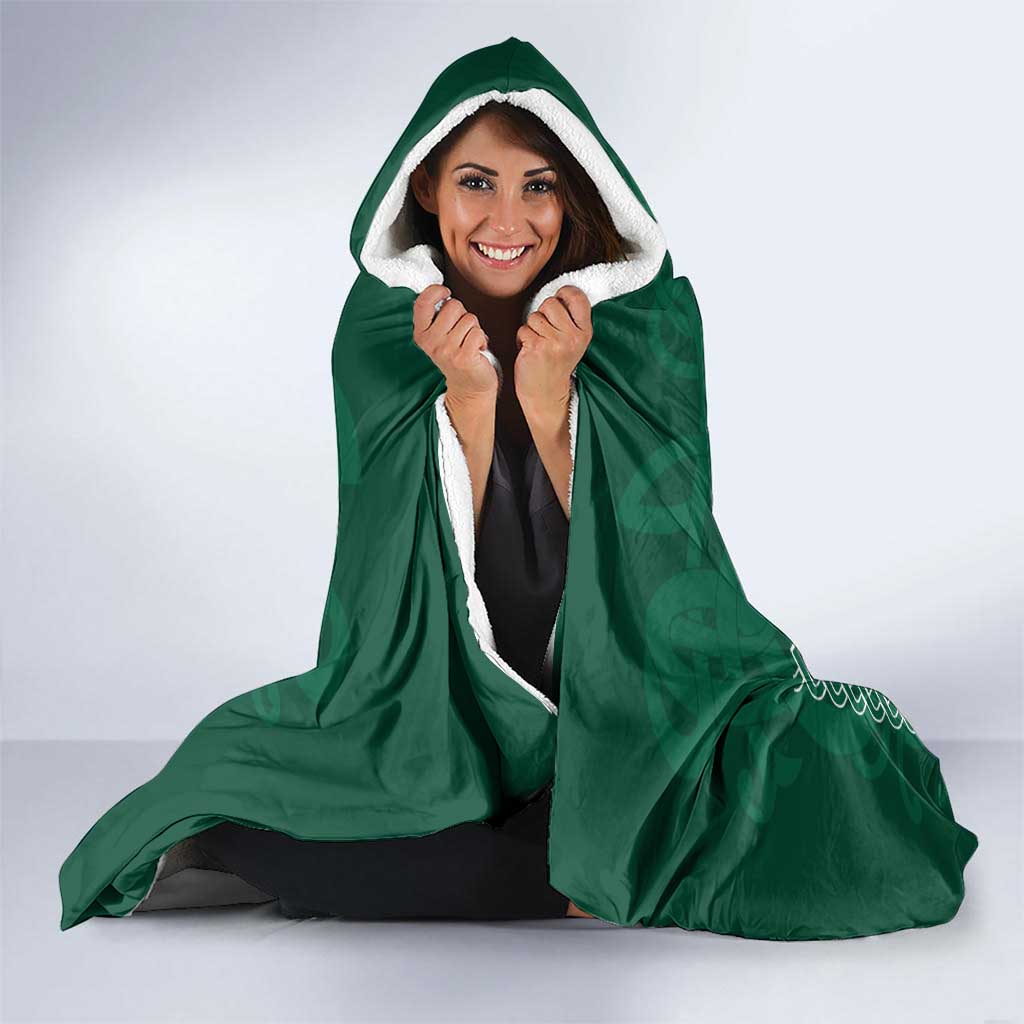 Custom Ireland Rugby Hooded Blanket Come On Shamrock