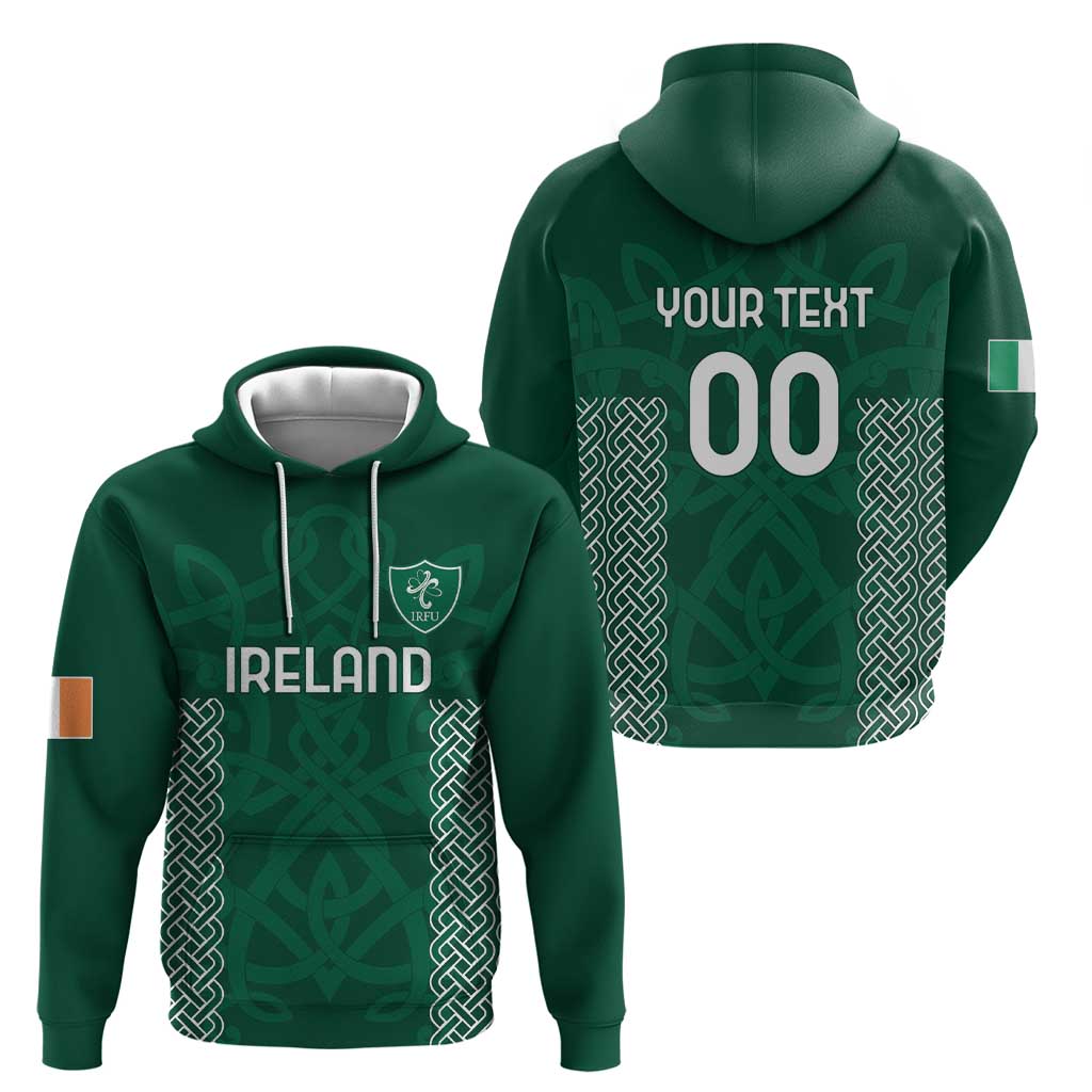 Custom Ireland Rugby Hoodie Come On Shamrock