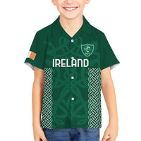 Custom Ireland Rugby Kid Hawaiian Shirt Come On Shamrock