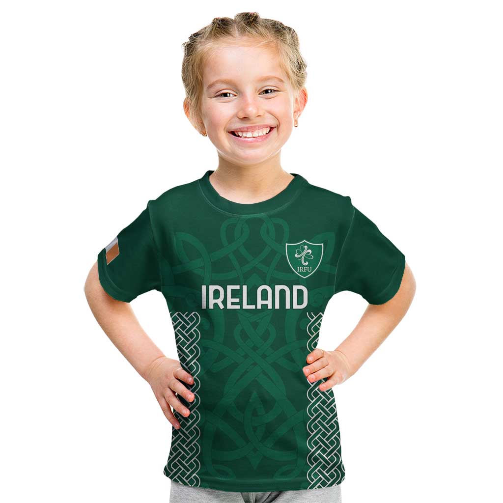 Custom Ireland Rugby Kid T Shirt Come On Shamrock