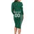 Custom Ireland Rugby Long Sleeve Bodycon Dress Come On Shamrock