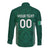 Custom Ireland Rugby Long Sleeve Button Shirt Come On Shamrock