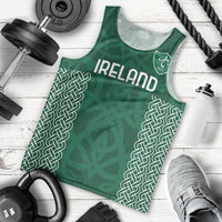 Custom Ireland Rugby Men Tank Top Come On Shamrock