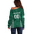 Custom Ireland Rugby Off Shoulder Sweater Come On Shamrock