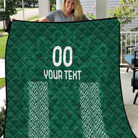 Custom Ireland Rugby Quilt Come On Shamrock