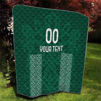 Custom Ireland Rugby Quilt Come On Shamrock