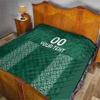 Custom Ireland Rugby Quilt Come On Shamrock