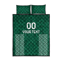 Custom Ireland Rugby Quilt Bed Set Come On Shamrock