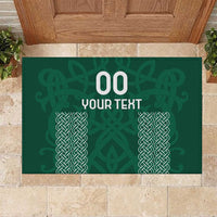 Custom Ireland Rugby Rubber Doormat Come On Shamrock