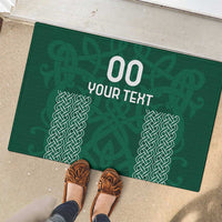 Custom Ireland Rugby Rubber Doormat Come On Shamrock