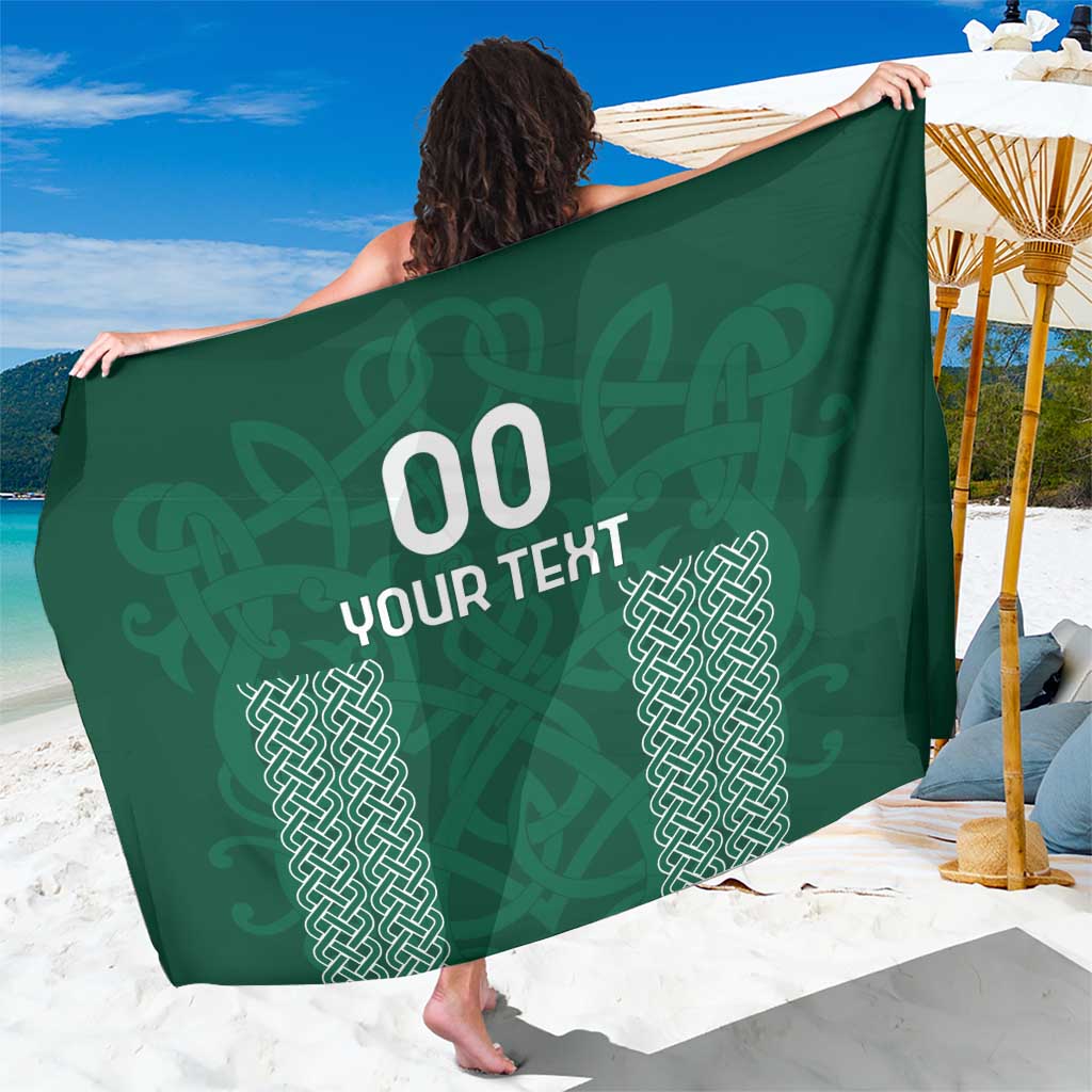 Custom Ireland Rugby Sarong Come On Shamrock