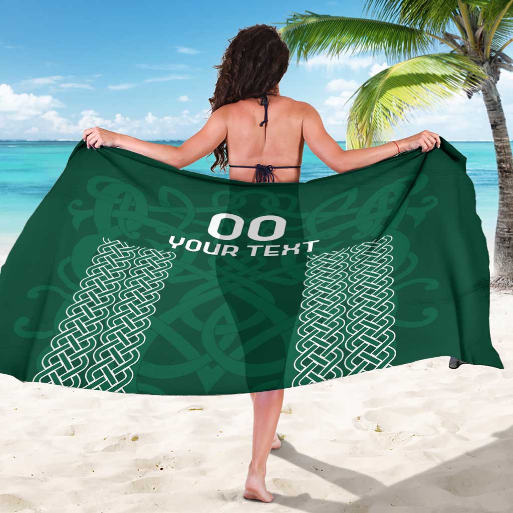 Custom Ireland Rugby Sarong Come On Shamrock
