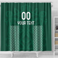 Custom Ireland Rugby Shower Curtain Come On Shamrock