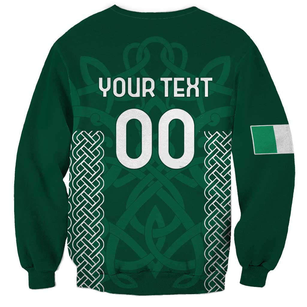 Custom Ireland Rugby Sweatshirt Come On Shamrock