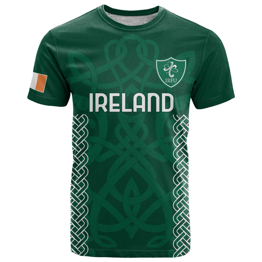 Custom Ireland Rugby T Shirt Come On Shamrock