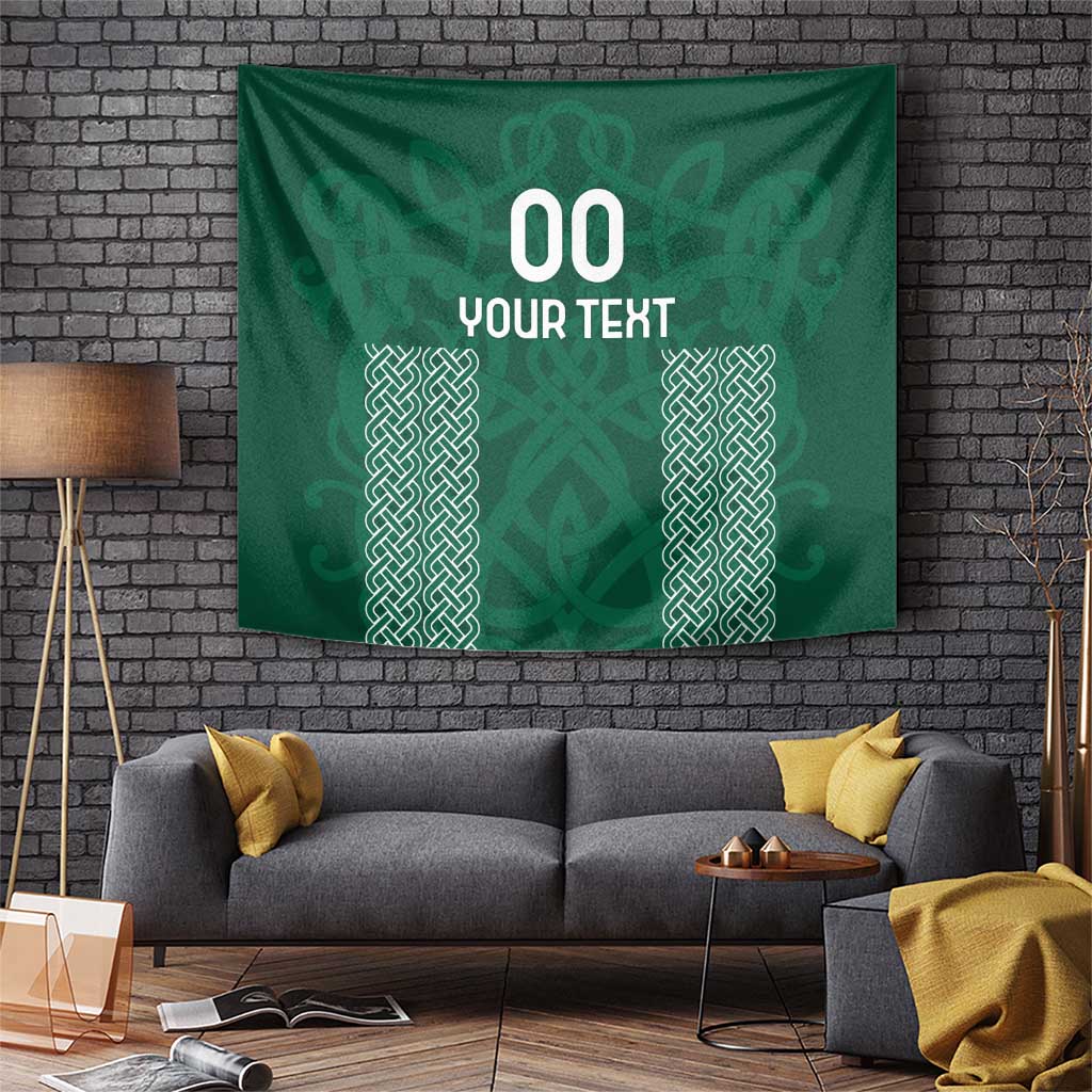 Custom Ireland Rugby Tapestry Come On Shamrock