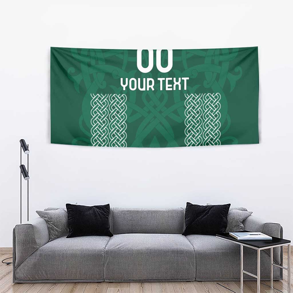 Custom Ireland Rugby Tapestry Come On Shamrock