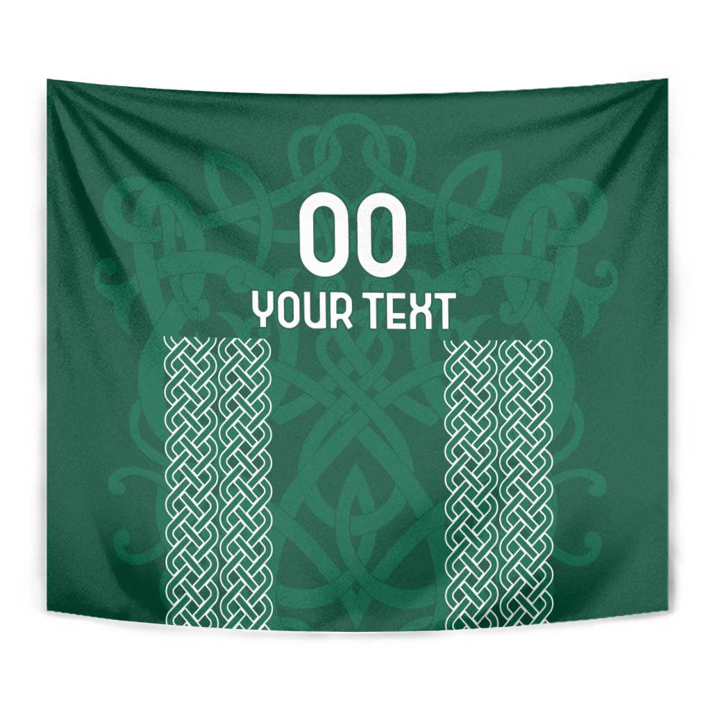 Custom Ireland Rugby Tapestry Come On Shamrock