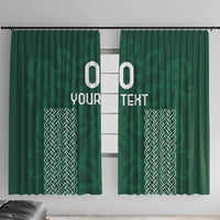 Custom Ireland Rugby Window Curtain Come On Shamrock